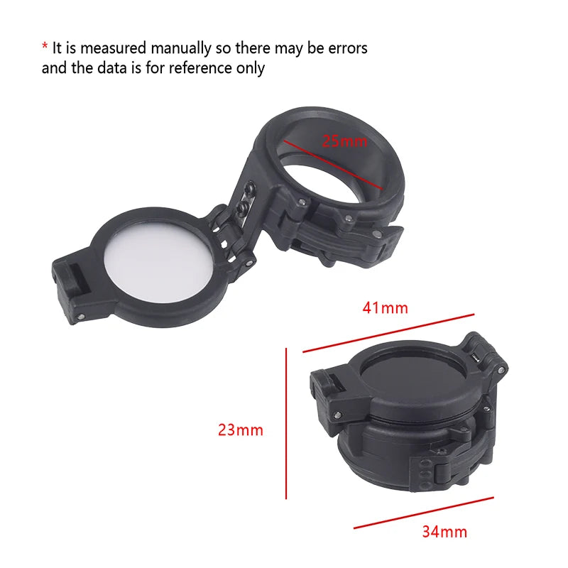 Flip-Up Filtro IR/Diffusore per Torce tipo Surefire (1.00" / 25mm)