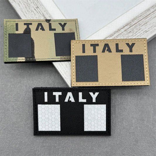 Patch IR Bandiera Italiana – Alta Visibilità/Notturna
