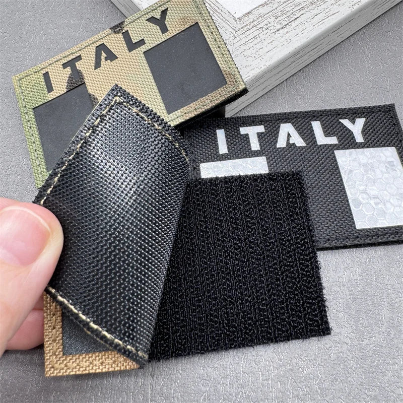 Patch IR Bandiera Italiana – Alta Visibilità/Notturna